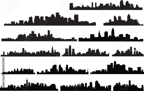 City Symbol , Vector for  T-shirt Design Clipart, DTF, DTG Printing, Illustration, Screen Printing, symbol, silhouette.