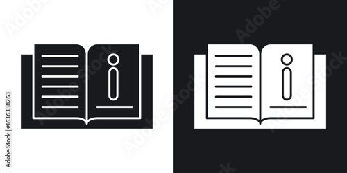 User guide icon flat, silhouette, vector illustrations. flat glyph designs