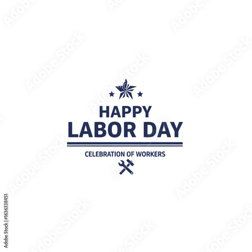 Happy Labor Day Badge