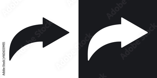 Share icon flat, silhouette, vector illustrations. flat glyph designs