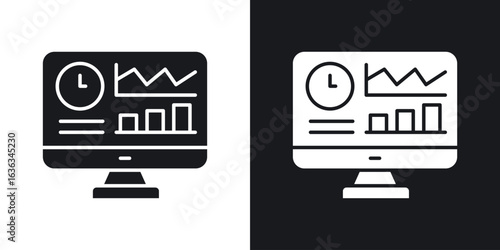 Dashboard icon flat, silhouette, vector illustrations. flat glyph designs