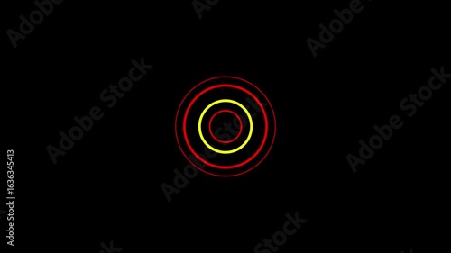 White particle trails erupt into dynamic circle fireworks over black background, shimmering energy sparks in elegant 4K loop animations for cinematic and festive use.