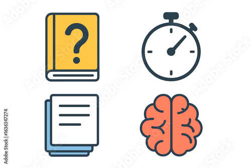 Study tools for effective learning and time management in academic environments during evening study sessions