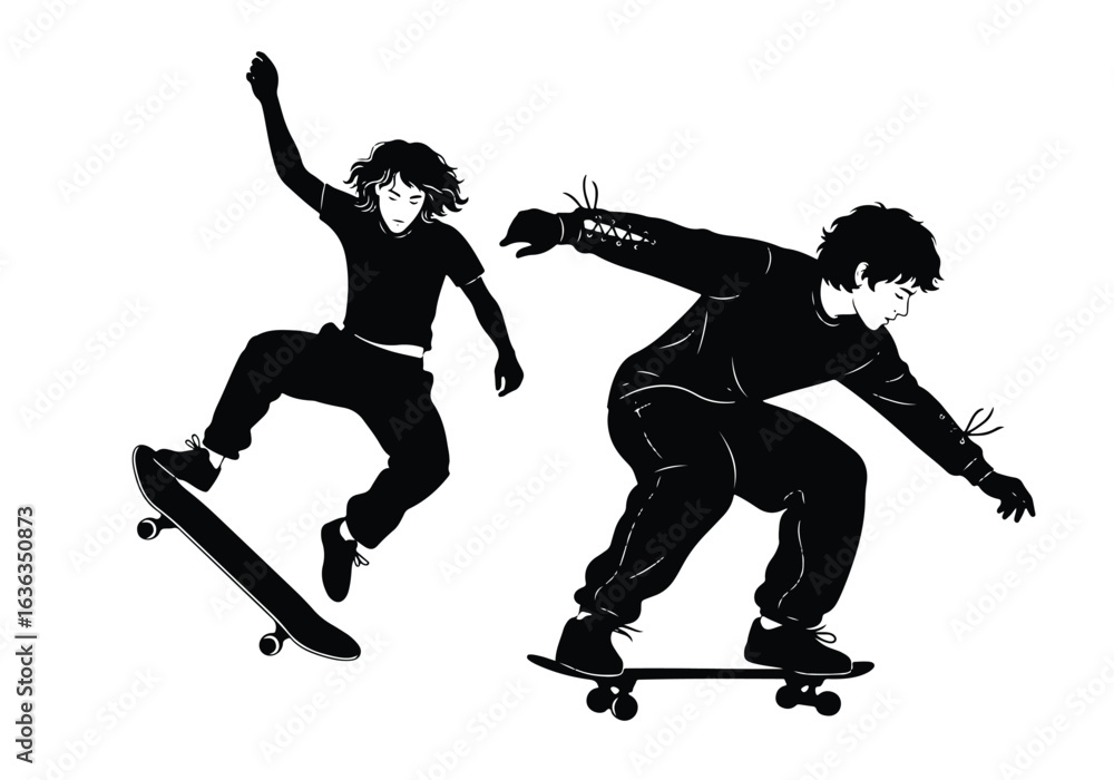 Obraz premium Silhouette of a soccer player kicking a ball during a match, dynamic action shot sports silhouette