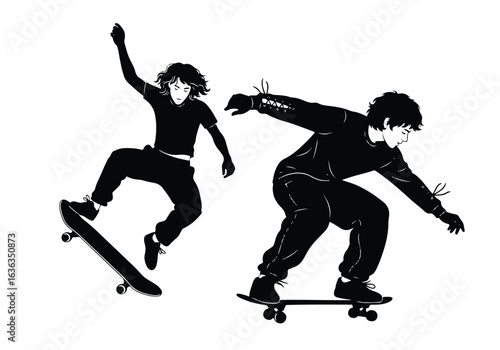 Silhouette of a soccer player kicking a ball during a match, dynamic action shot sports silhouette