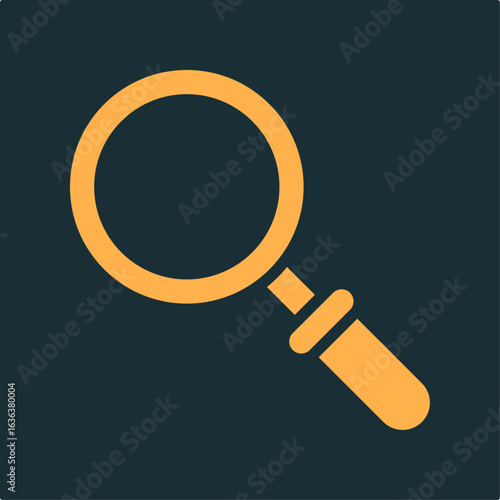 Magnifying trendy practical important vector Illustration design handsome colorful background