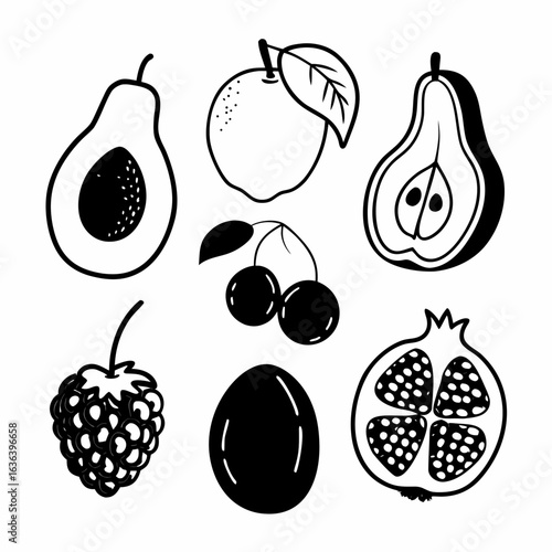 fruits and berries