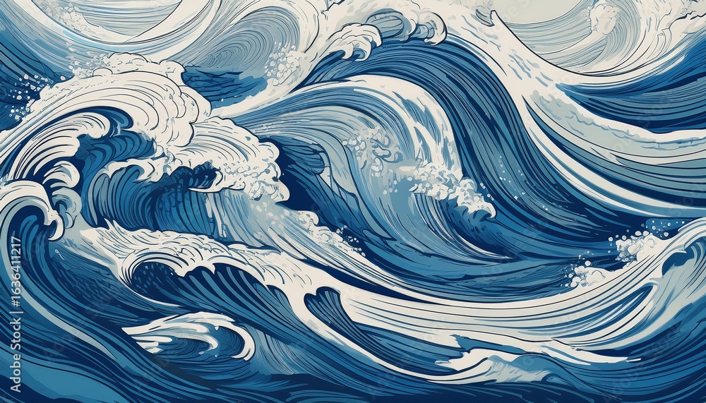 sea wave pattern background ocean wave shape pattern water line background seamless marine decoration pattern background sea wave pattern background ocean wave shape pattern water line background seamless marine decoration pattern background