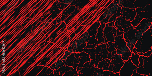 red dot black background nice and bright