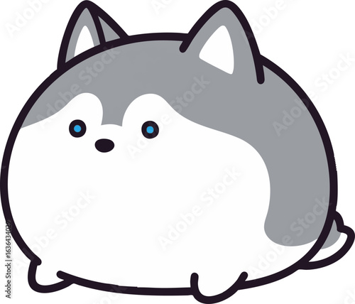 Mochi Husky Dog