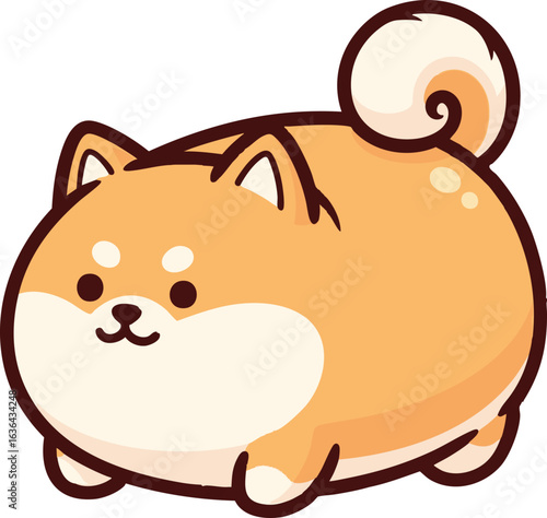 Toasted Marshmallow Shiba Inu Dog