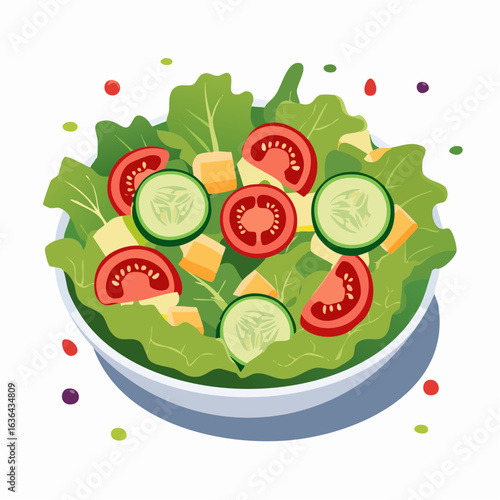 Frischer gemischter Salat