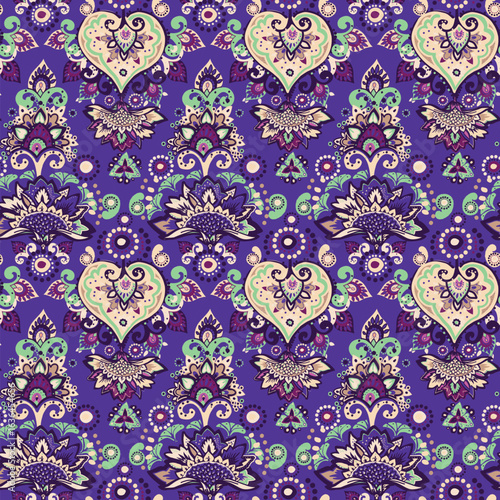 Vintage pattern for fabric 