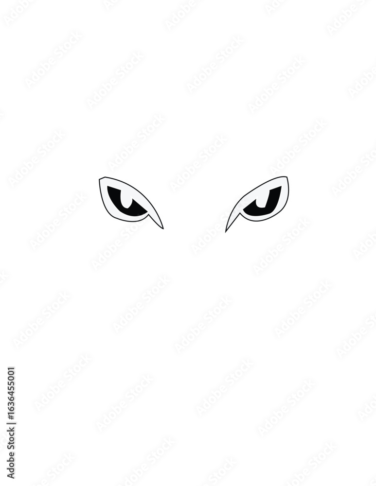 Obraz premium vector illustration of a face
