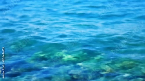 Abstract view of a body of water