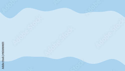 Soft pastel blue abstract background with gentle wavy lines creating a serene and calming visual effect.