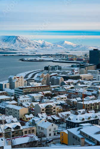 Reykjavik, capital city of Iceland,