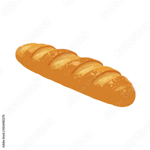 Baguette vector illustration 