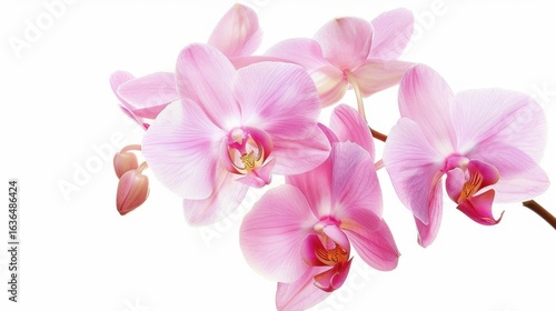 Elegant White Background Flower Still Life Art Photography: Capturing the Timeless Beauty of Blooms, From Delicate Petals to Vibrant Hues – A Fusion of Minimalism and Artistry for Galleries, Home Deco