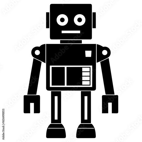 retro robot toy