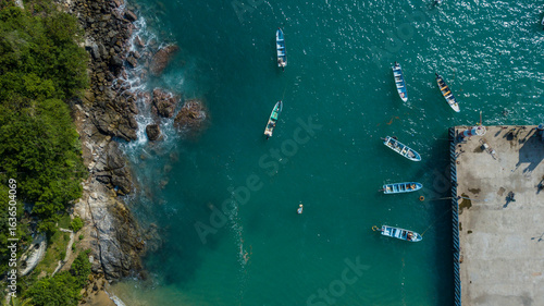 Fotografie Aéreas Playas de Puerto Ángel, Oaxaca, Mexico
