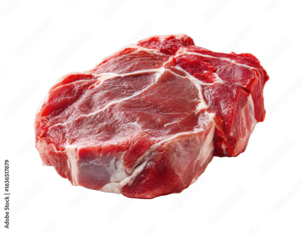 Raw beef steak cut gourmet cooking food kitchen isolated on transparent background, png Raw beef steak cut gourmet cooking food kitchen isolated on transparent background, png