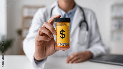 Drug pricing regulation impact in healthcare facilities modern clinic environment informative content