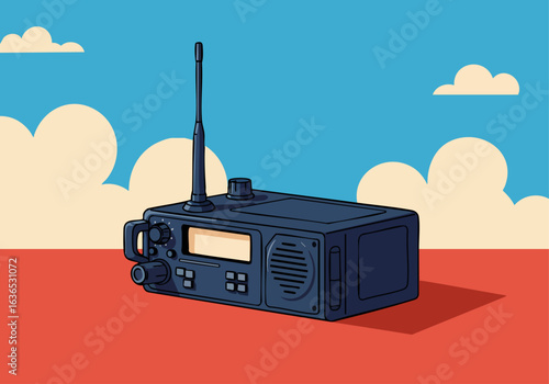 Meshtastic Theme Portable Radio for Off Grid Communication
