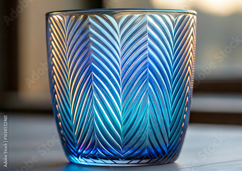 abstract pattern background and light glass diamond,