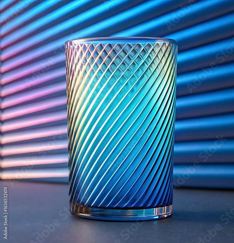 abstract pattern background and light glass diamond,