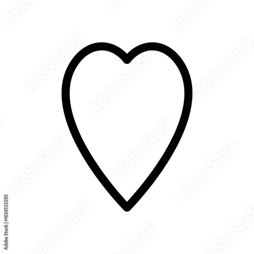 Heart Icon vector. Love symbol vector