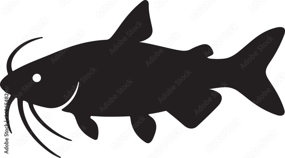 Fototapeta premium vector illustration of a shark