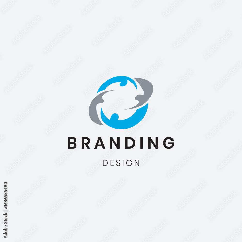 Fototapeta premium Branding Colorful Corporate 