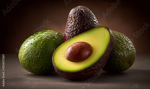 Avocado Still Life: Fresh, Healthy, and Delicious