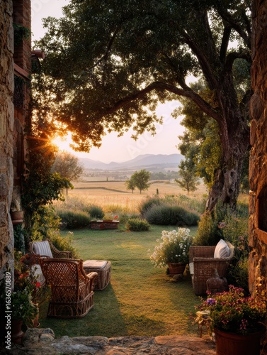 Back garden photo
