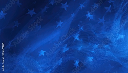 Abstract American Flag