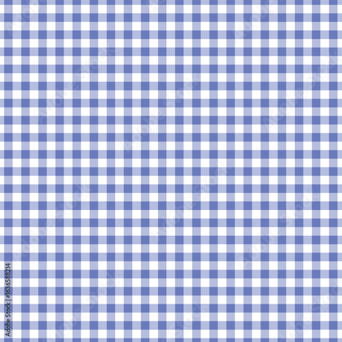Fresh Azure Checkered Fabric Texture Background
