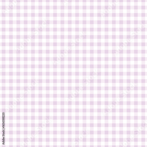 Pastel Purple Checkered Fabric Texture Background