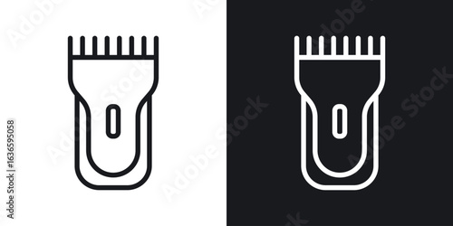 Trimmer icon vector pictogram. UI. EPS10. - Vector