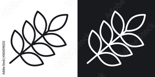 Wheat grain icon vector pictogram. UI. EPS10. - Vector