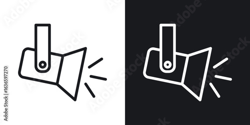Spotlight icon vector pictogram. UI. EPS10. - Vector