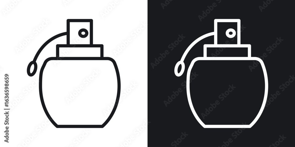 Obraz premium Parfum icon vector pictogram. UI. EPS10. - Vector