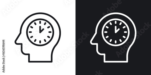 Patience icon vector pictogram. UI. EPS10. - Vector