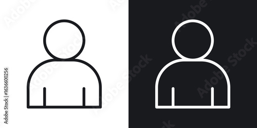 Individual icon vector pictogram. UI. EPS10. - Vector
