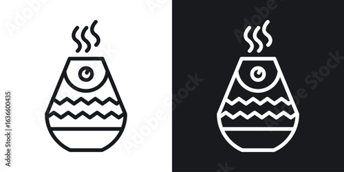Humidifier icon vector pictogram. UI. EPS10. - Vector