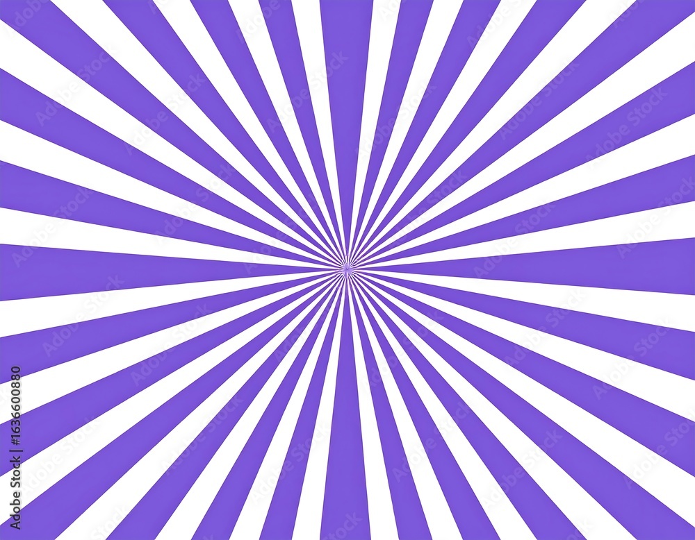 Fototapeta premium Purple and white radiating lines