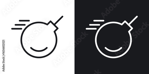 Demolition ball icon vector pictogram. UI. EPS10. - Vector