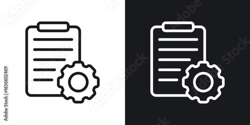 Compile icon vector pictogram. UI. EPS10. - Vector