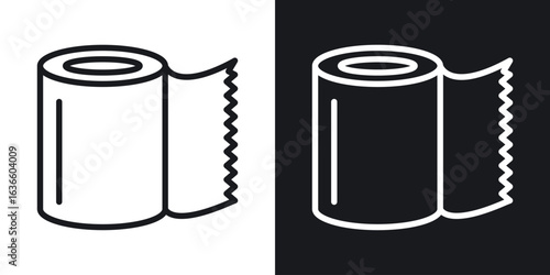 Bandage roll icon vector pictogram. UI. EPS10. - Vector
