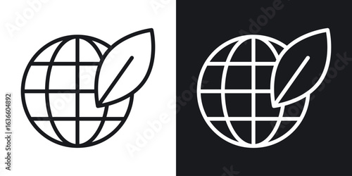 Environment icon vector pictogram. UI. EPS10. - Vector